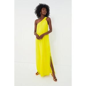 POMANDER PLACE Yellow Soleil Gown Size XL NWT Retail $148 Tuckernuck